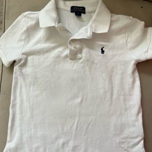 Ralph Lauren polo white shift.